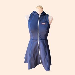 Hunter for Target Full Zip Hooded Scuba Navy Dress